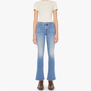 Anthropologie Mother The Patch Pocket Weekender Poppin Wheelies sz 30 NEW